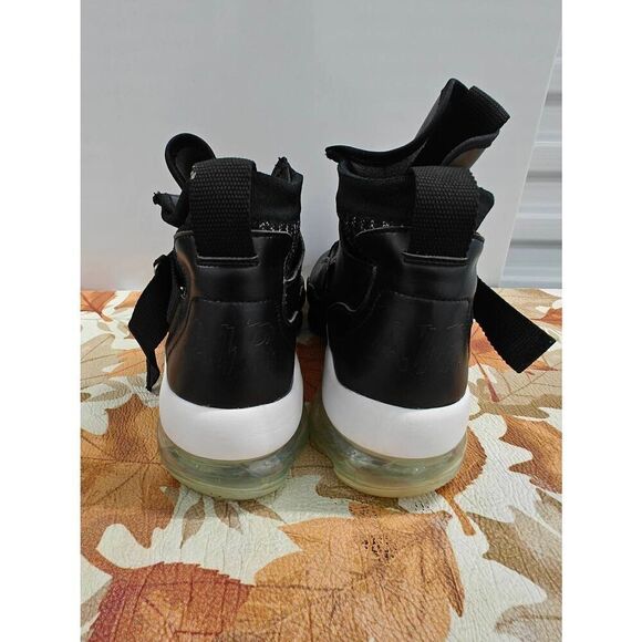 Nike Air VaporMax Premier Flyknit Black Men's Running Shoes Size 10 - Picture 4 of 7